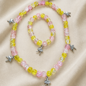 handmade cowrie shell jwellery set