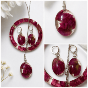 resin jewellery set